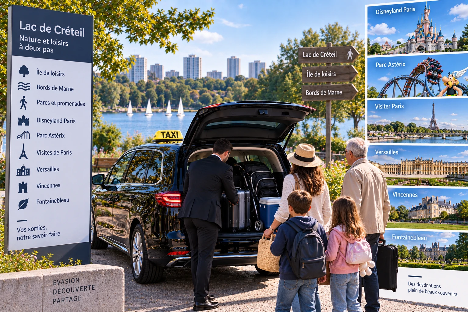 Évasion en famille depuis Créteil