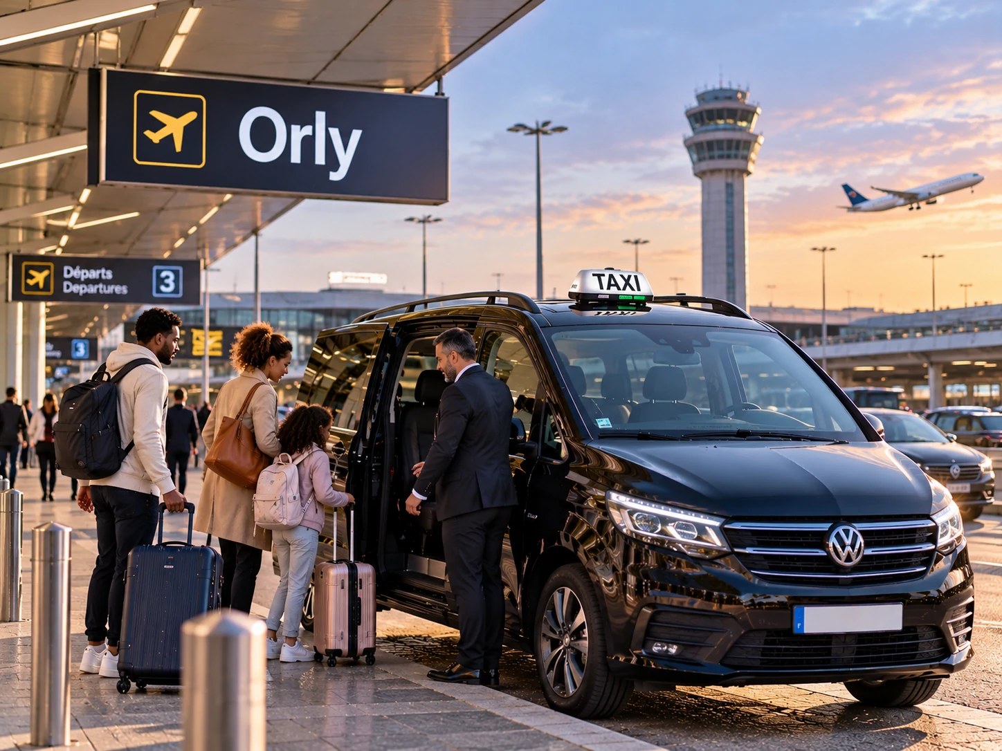Navette taxi pour l’aéroport d’Orly (2)