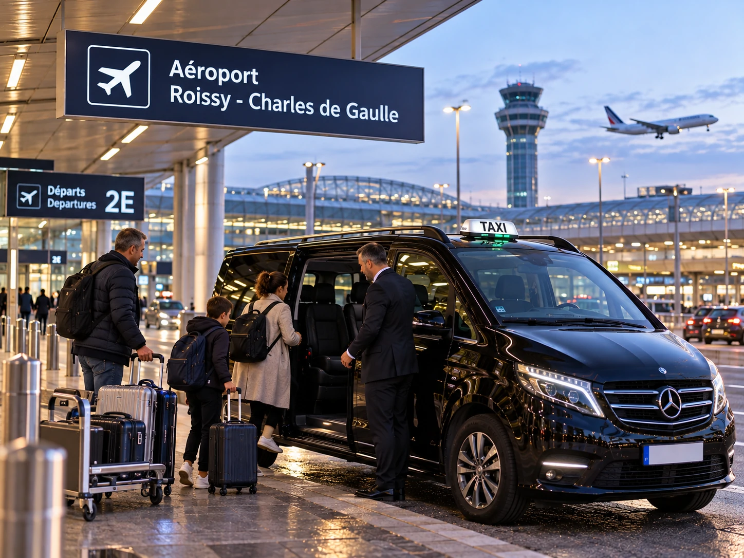 Roissy, Le Bourget, Beauvais