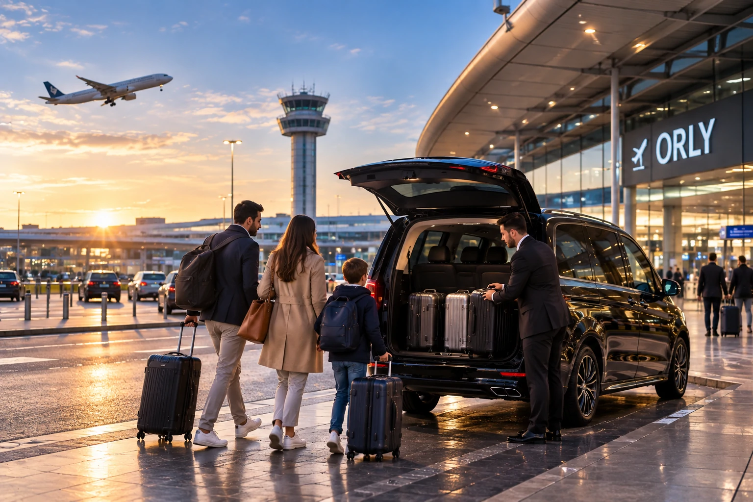 Taxi pour l’aéroport d’Orly depuis Bonneuil et Sucy