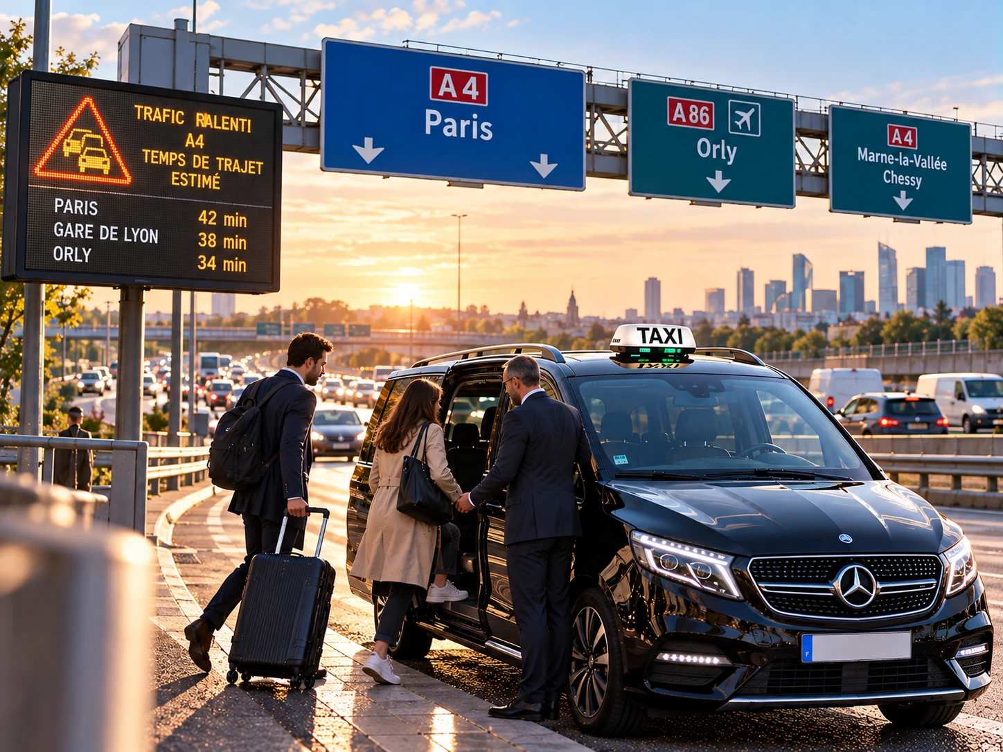 comment nous calculons votre heure de départ
